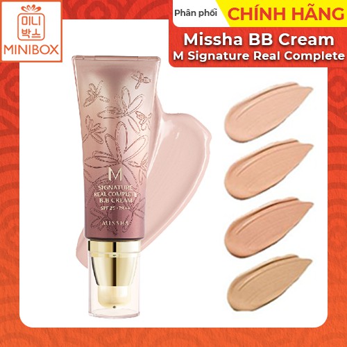 Kem nền MISSHA SIGNATURE REAL COMPLETE BB CREAM SPF25 PA++