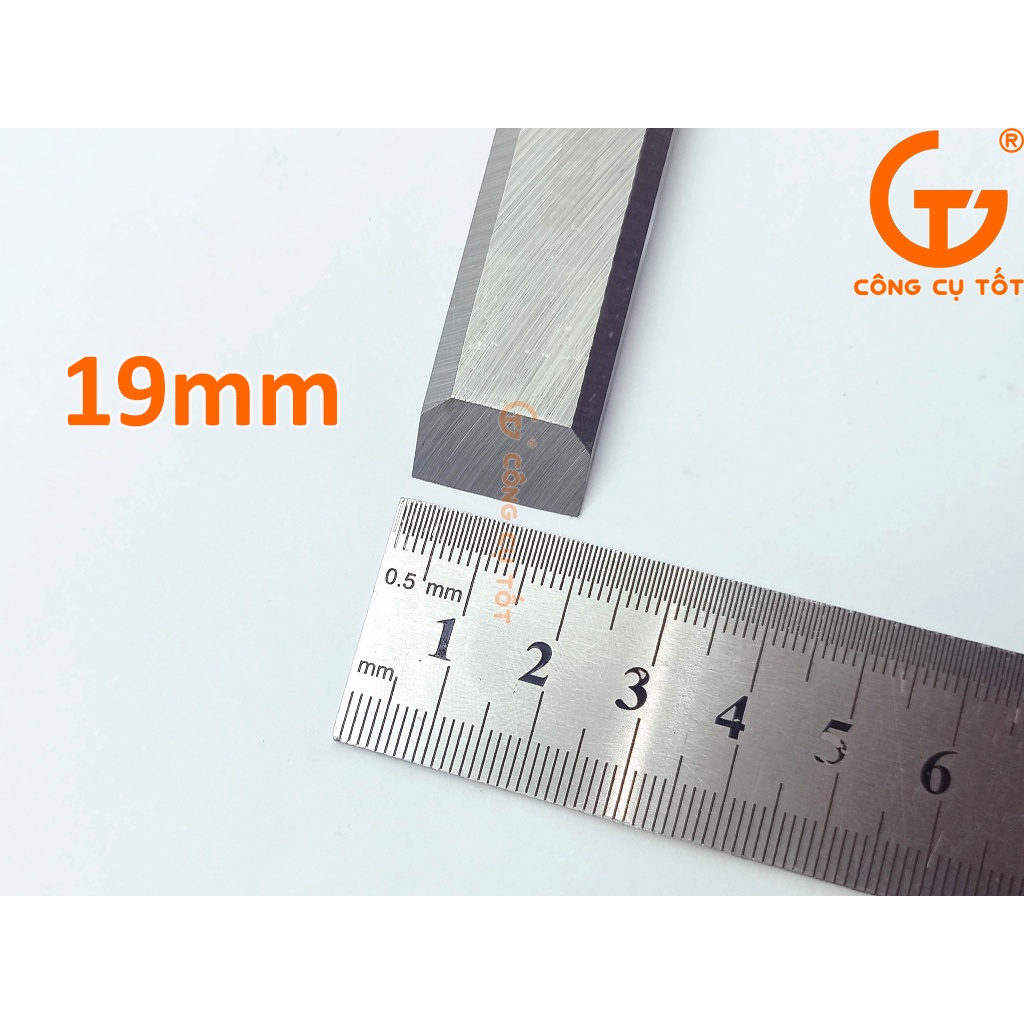Đục gỗ phẳng cầm tay cán đóng đầu bịt sắt BAIHU