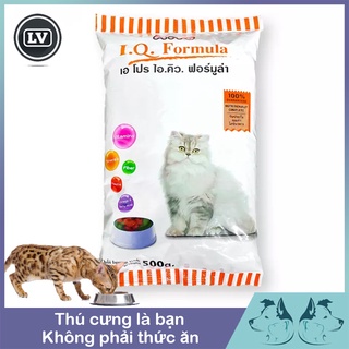 Combo 10 túi thức ăn hạt cho mèo apro iq formula gói 500g