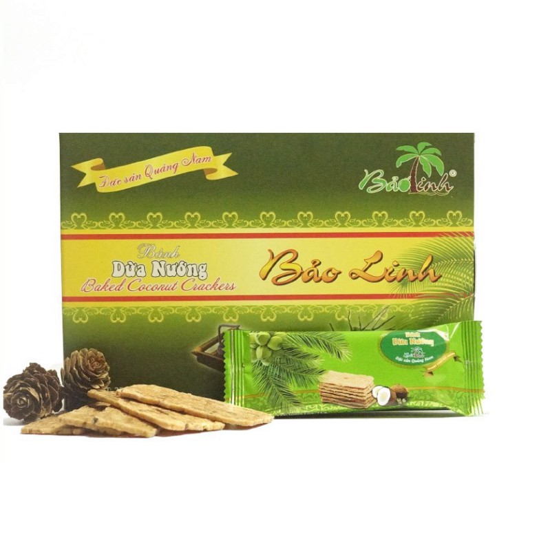 Bánh dừa nướng Bảo Linh (hộp thường 250g) tnb33