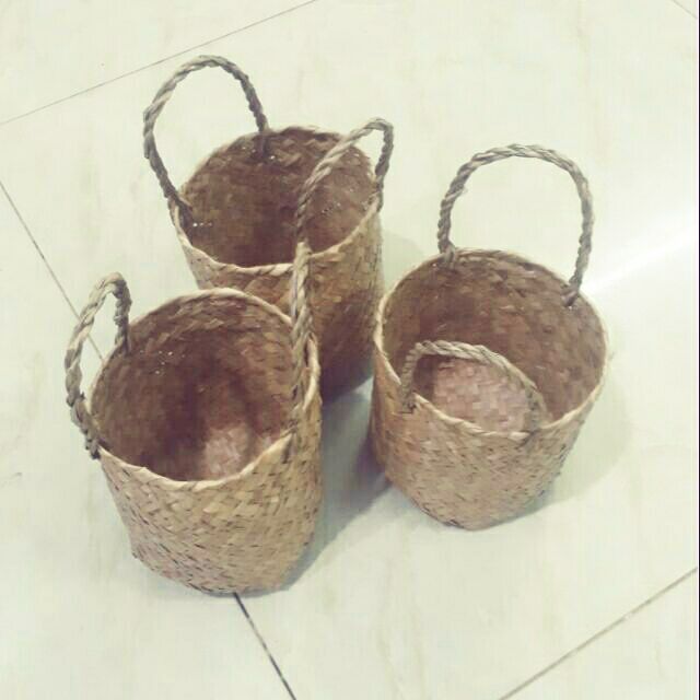 Hộp cói tự nhiên