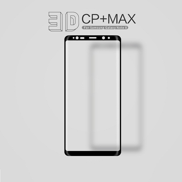 MIẾNG DÁN CƯỜNG LỰC SAMSUNG GALAXY NOTE 8 NILLKIN 3D CP+MAX CHÍNH HÃNG