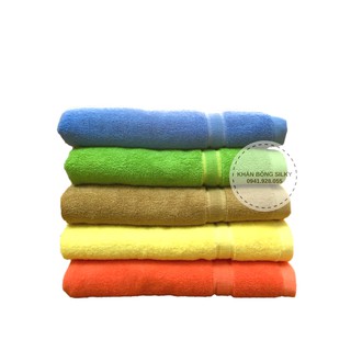 COMBO 5 khăn tắm xuất khẩu 70*140cm 100%cotton