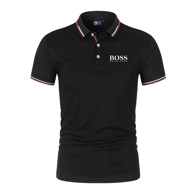 HUGO BOSS Mới Áo Thun Polo Tay Ngắn Thời Trang Dành Cho Nam