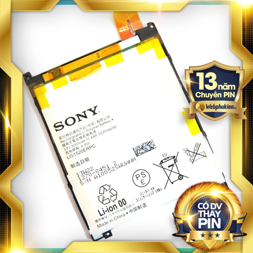 Pin zin cho Sony Xperia Z Ultra (C6802/C6803/C6833/XL39) - 3000mAh