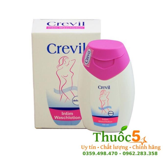 [GIÁ GỐC] Dung dịch vệ sinh phụ nữ Crevil Intim Waschlotion - Lọ 100ml