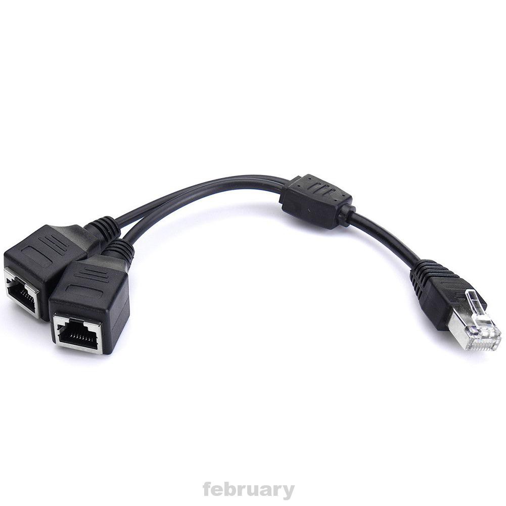 Dây Cáp Kết Nối Mạng Lan Rj45 1 Male Sang 2 Female Cat5 Lan | BigBuy360 - bigbuy360.vn