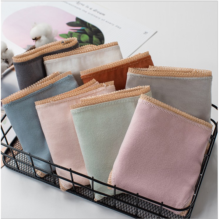 Quần lót nữ cotton cao cấp không viền, kháng khuẩn cực xinh Ql19 | BigBuy360 - bigbuy360.vn