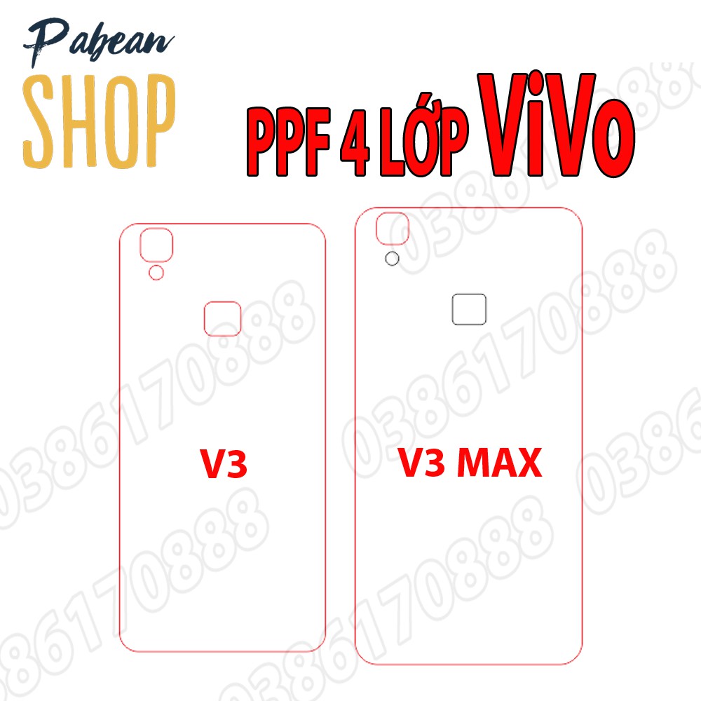 Dán lưng PPF 4 lớp chống va đập cho ViVo V3/ V3 Max