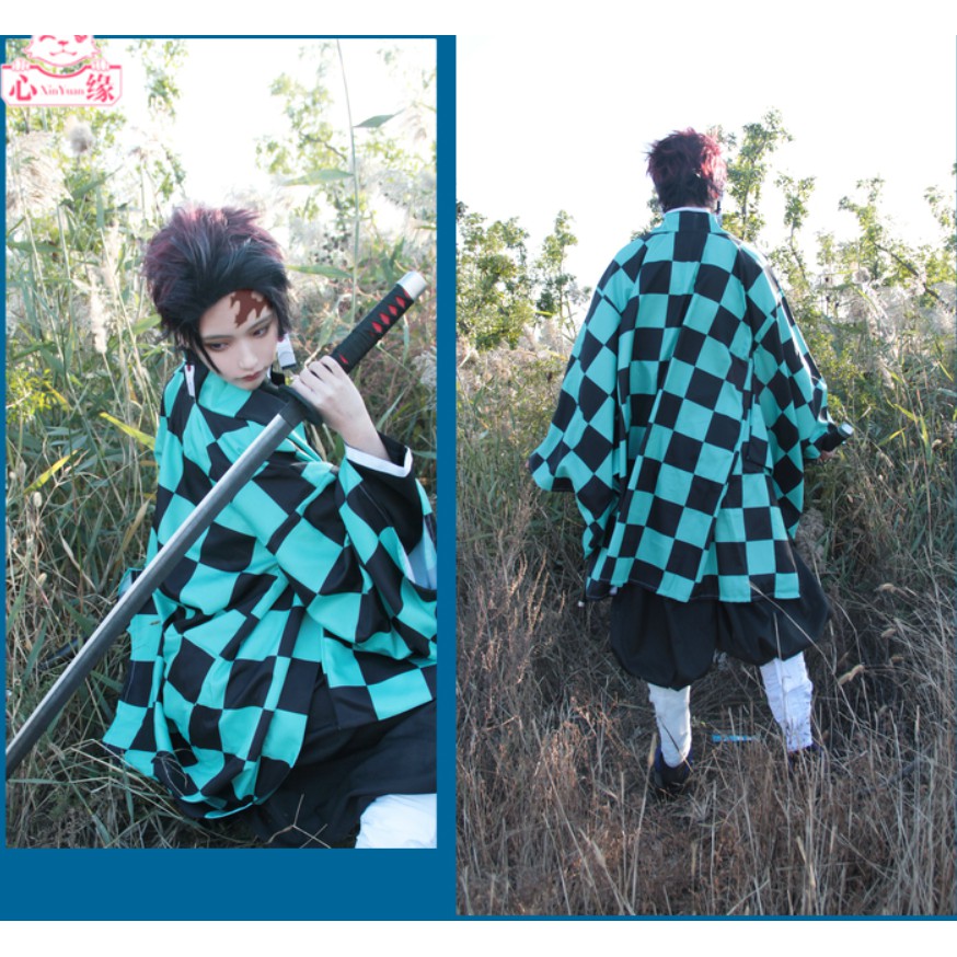 [Có sẵn-Order] lẻ áo choàng haori hóa trang cosplay Tanjiro Zenitsu Giyuu Shinobu Kimetsu no Yaiba | BigBuy360 - bigbuy360.vn