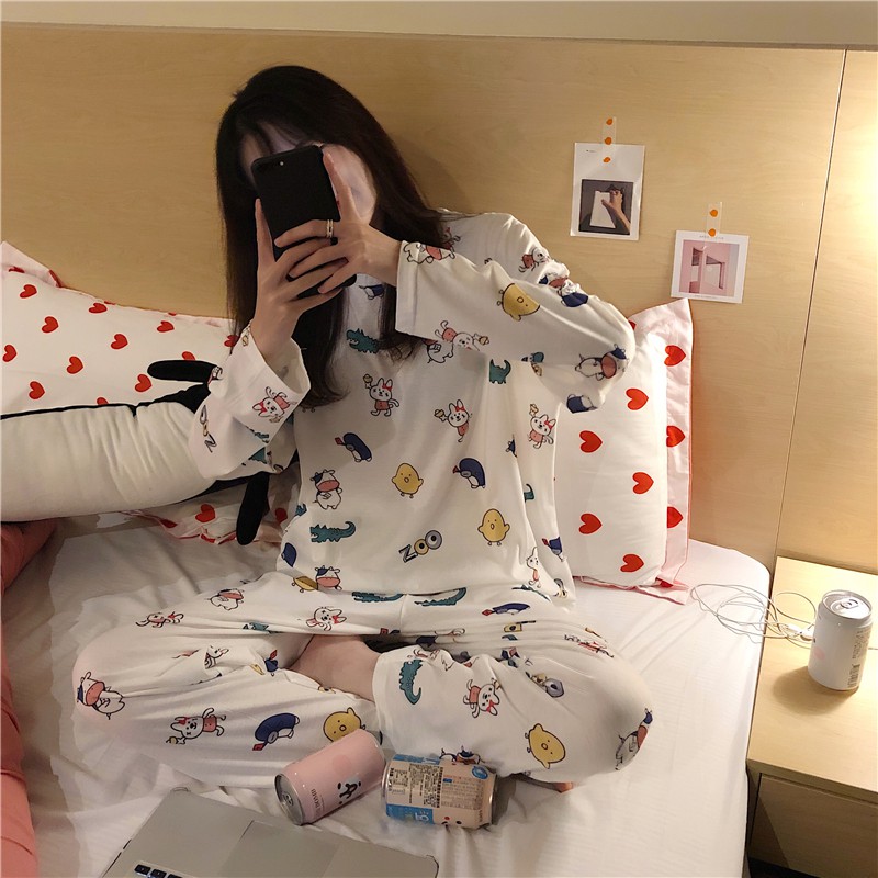 Set ulzzang đồ ngủ cá sấu DN011 (có ảnh thật)