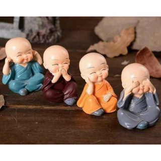 Tượng 4 ông sư Bớt nghe bớt nói bớt nhìn