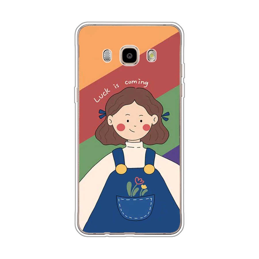 Ốp Điện Thoại TPU Dẻo In Họa Tiết Độc Đáo Thời Trang Cho Samsung Galaxy J4 PLUS 2018 j5 prime j5 pro j5 2016