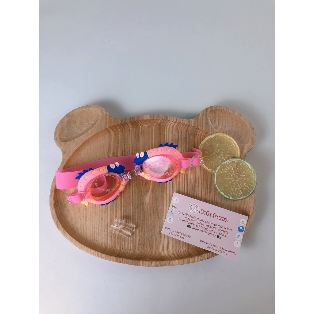 Kính Bơi Trẻ Em Cao Cấp Antifog, Kính Siêu Dễ Thương Babibu - KBTEA