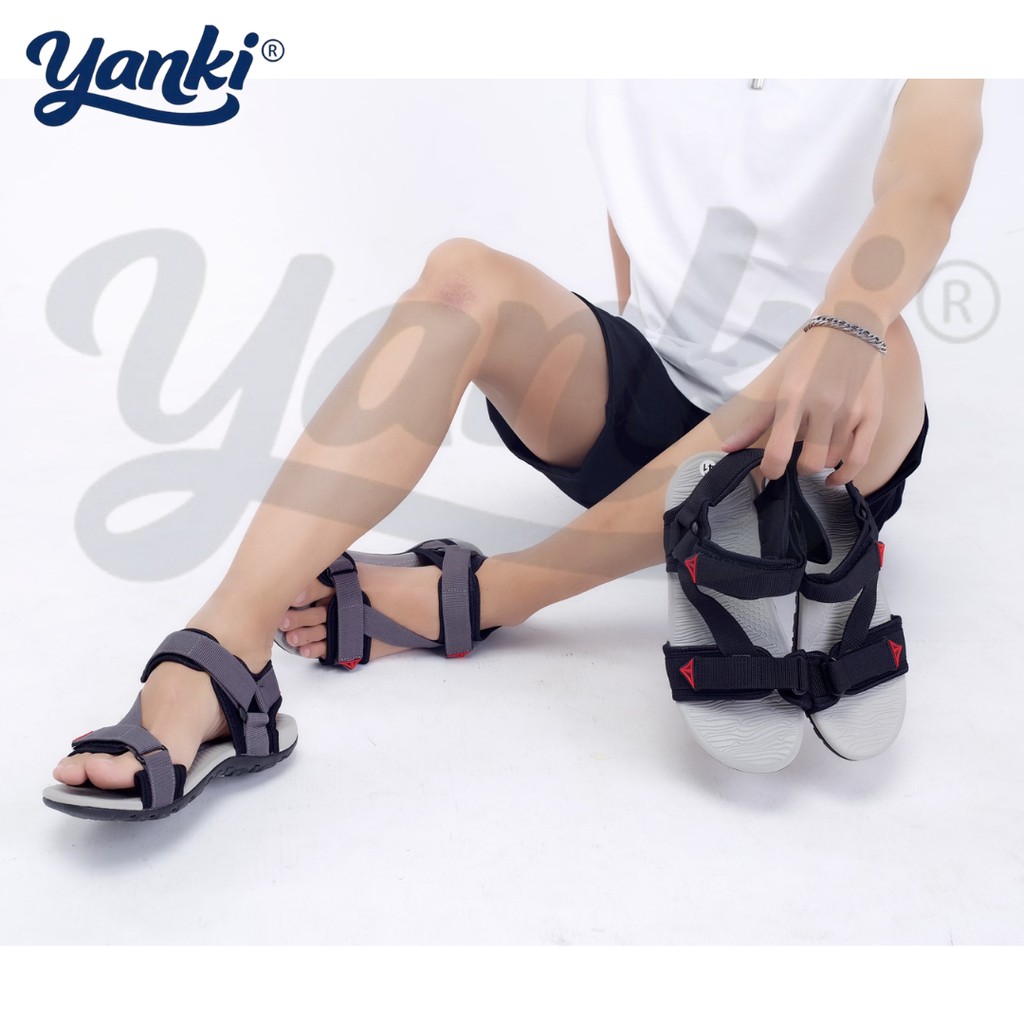 Giày Sandal Nam Quai Chéo Thể Thao YANKI Hàng VNXK - NQ