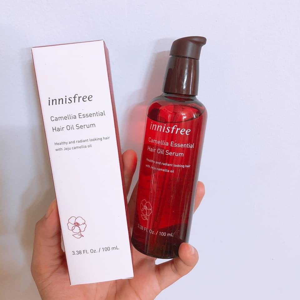Tinh Dầu Dưỡng Tóc Phục Hồi Tóc Innisfree Camellia Essential Hair Oil Serum 100ml | BigBuy360 - bigbuy360.vn