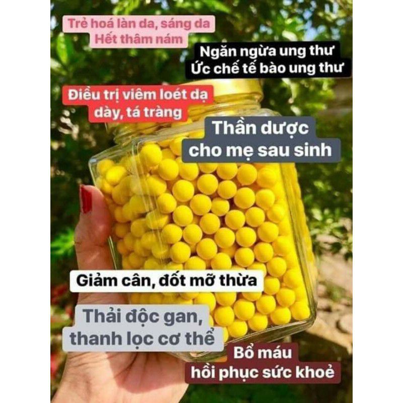 [TINH CHẤT] VIÊN KẸO TỔNG HỢP SỮA ONG CHÚA-TINH BỘT NGHỆ-DẦU DỪA-COLAGEN