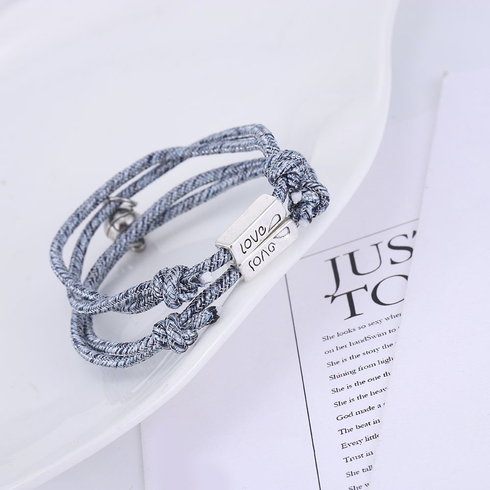 [Mã FAMAYFA giảm 10K đơn 50K] Set 2 Vòng Tay Chữ Love Đẹp Mắt Dành Cho Cặp Đôi | BigBuy360 - bigbuy360.vn