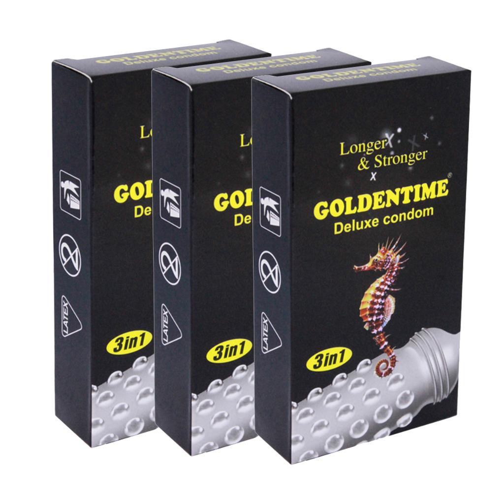 36 Bao cao su Goldentime Tăng Khoái cảm Kéo dài thời gian