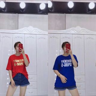 Thanh lý Áo phông nữ( còn váy đen như hình 80k )