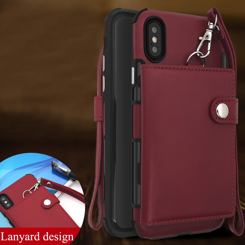 Bao da họa tiết đồng hồ cát hình trái tim cho iPhone 6 6S 7 8 Plus X | BigBuy360 - bigbuy360.vn