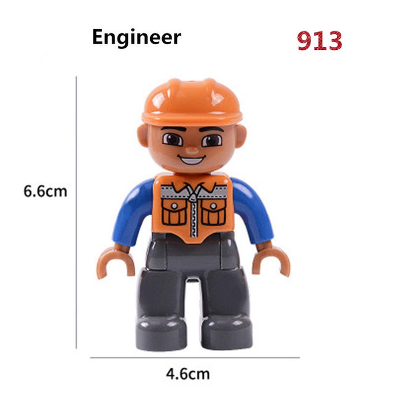 Set đồ chơi lắp ráp mô hình Duplo Mini Diy dành cho trẻ em