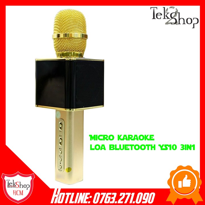 Micro Karaoke loa bluetooth YS10 3in1