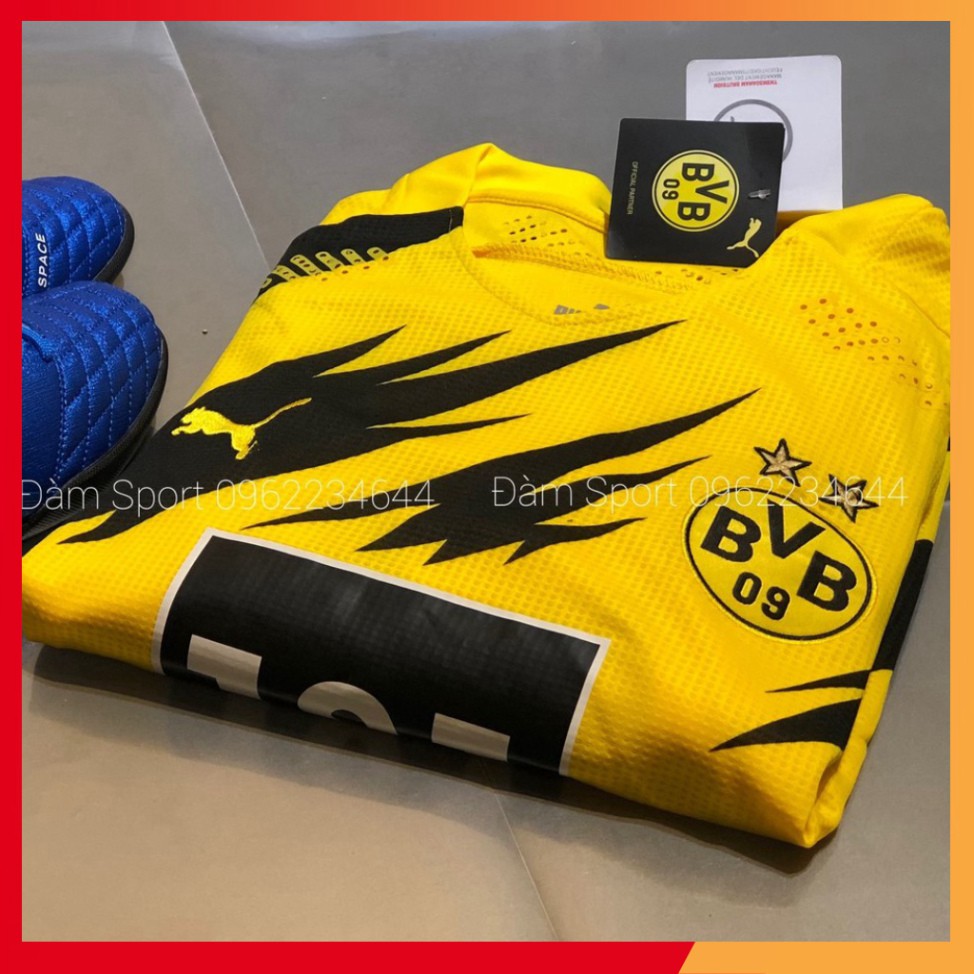 ÁO BÓNG ĐÁ  MỚI NHẤT 2021 , ÁO ĐÁ BÓNG DORTMUND  SPF CAO CẤP ĐÀM SPORT 3