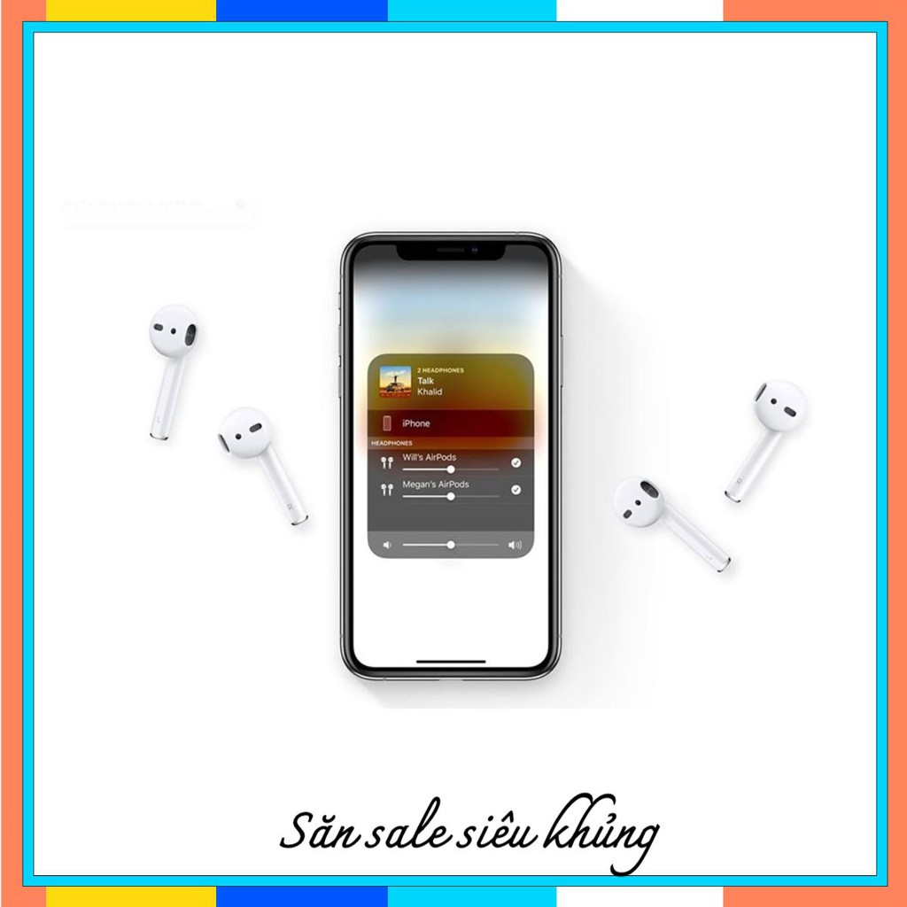 [AIRPODS 2] tai nghe bluetooth không dây nhét tai đổi tên định vị Phiên Bản Airpod 2 cao cấp aresshop08