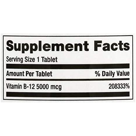 [DATE 10/2023] Finest Nutrition Vitamin B12 5000 mcg Quick Dissolve Natural Cherry 90 VIÊN