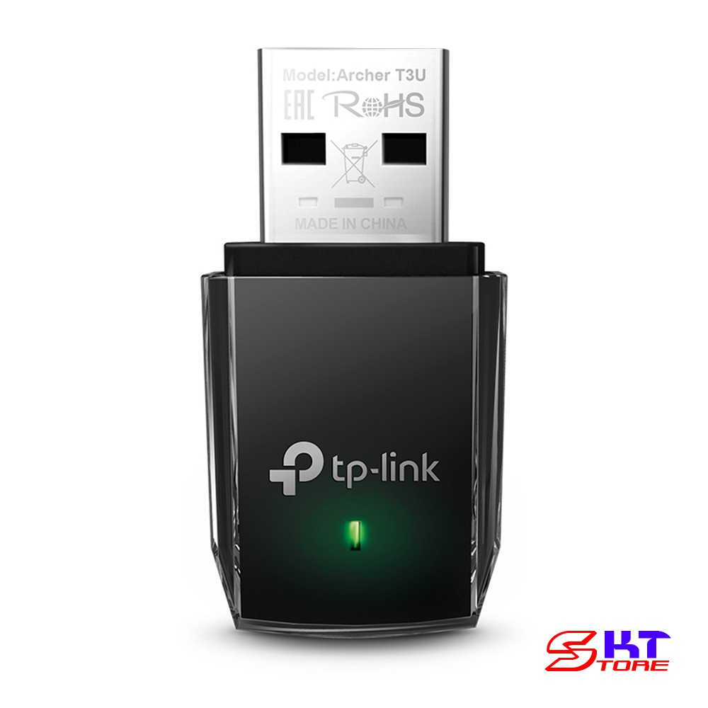 USB Thu Sóng Wifi MU-MIMO Tp-Link Archer T3U Chuẩn AC Tốc Độ 1300Mbps - Hàng Chính Hãng | BigBuy360 - bigbuy360.vn