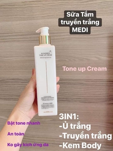SỮA TẮM TRẮNG MEDIFERENT