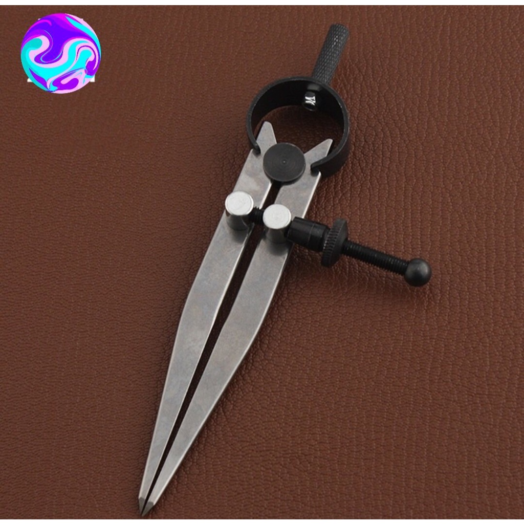 Dụng Cụ Compa Cắt Vải Da Thủ Công DIY Chất Lượng Cao