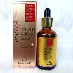 Serum 24K Gold Collagen Ecotop 50ml Hàn Quốc