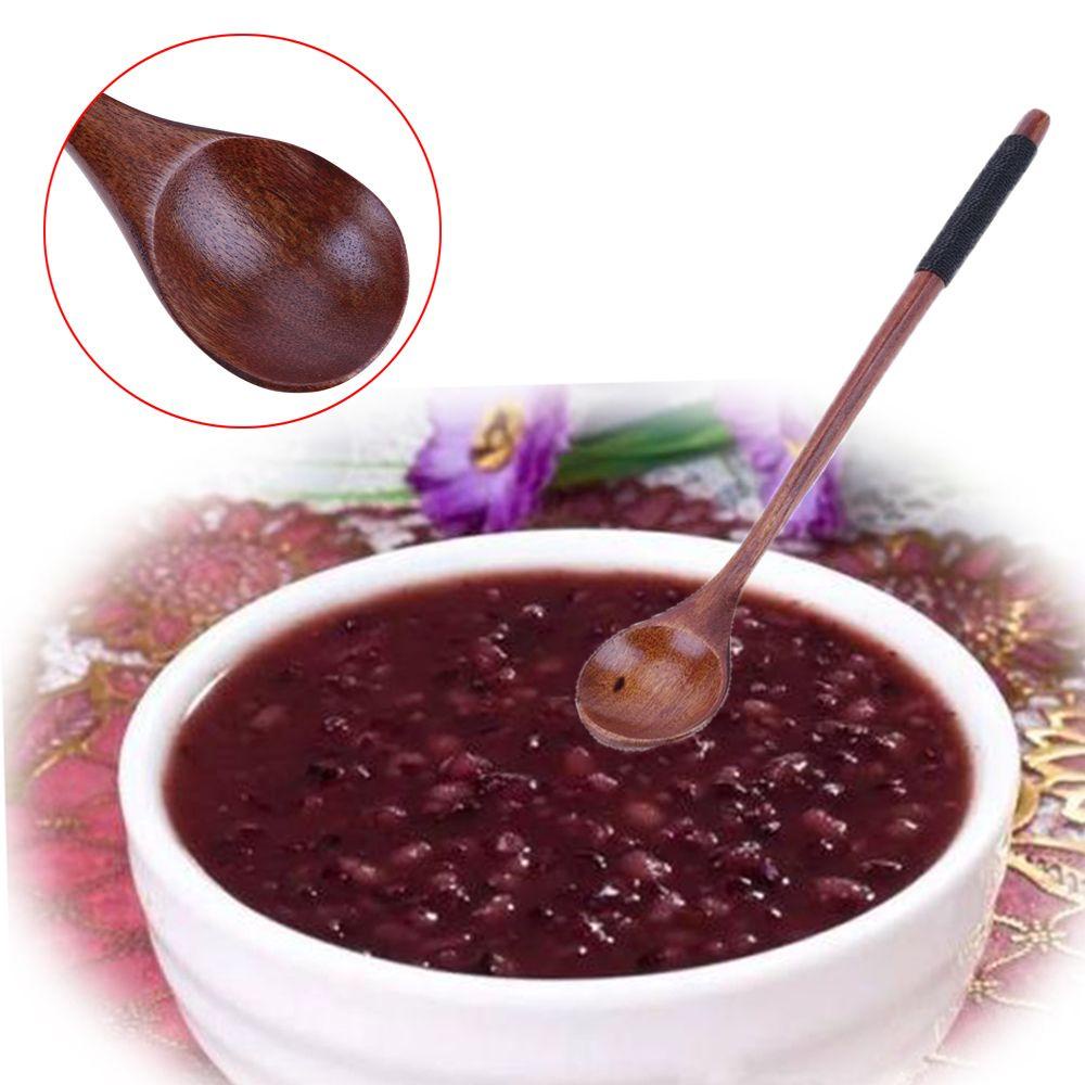 FAY Muỗng Gỗ Cán Dài Tiện Lợi Cho Nhà Bếp