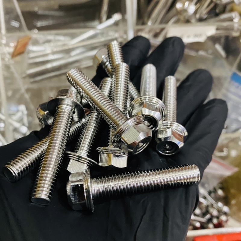 Ốc 8 ly salaya nhiều size inox 304 trang trí xe máy cực đẹp