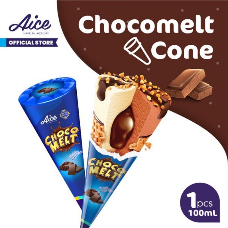 Kem Aice ốc quế socola