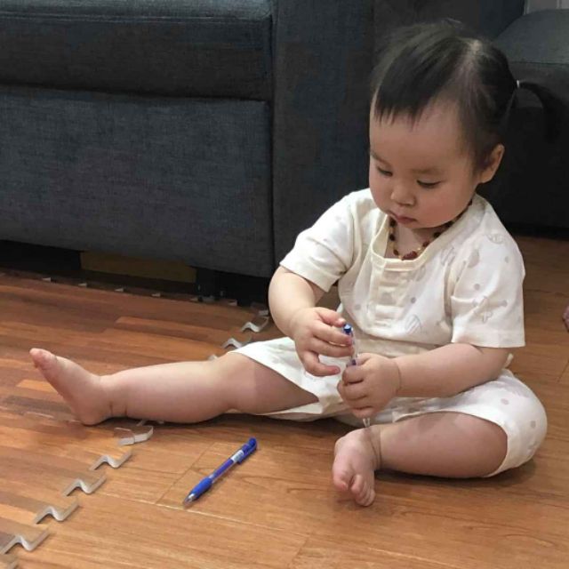 Bộ cotton sơ sinh Hãng LitiBaby vải mềm mại, mỏng mát