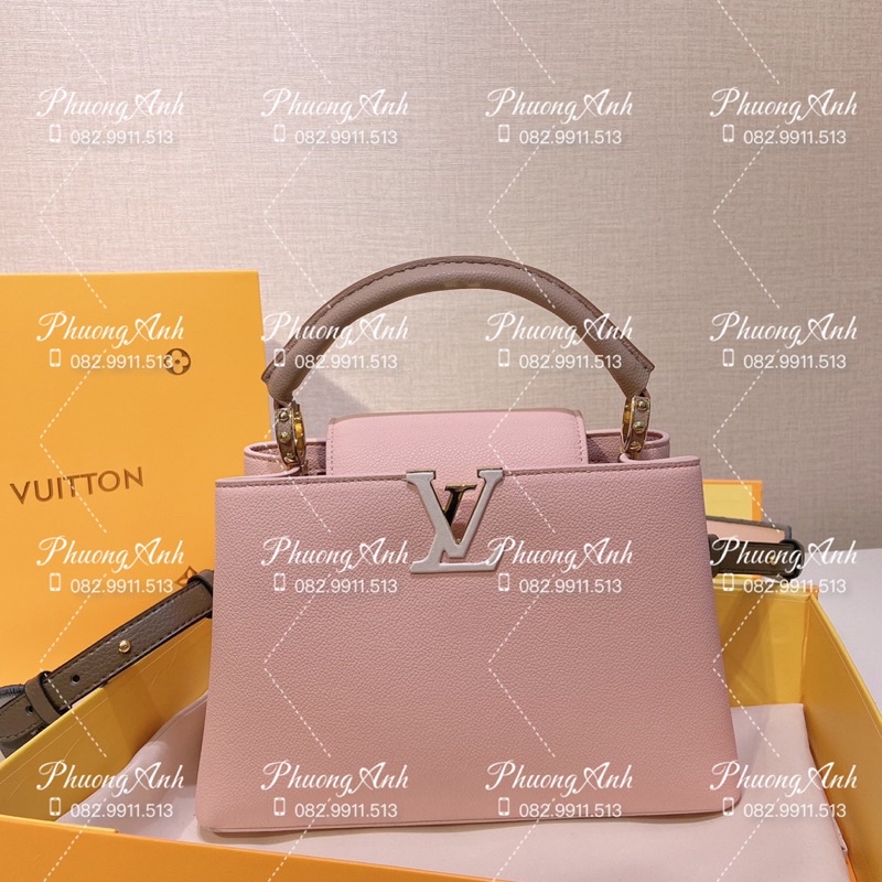 Túi Xách LV Màu Hồng