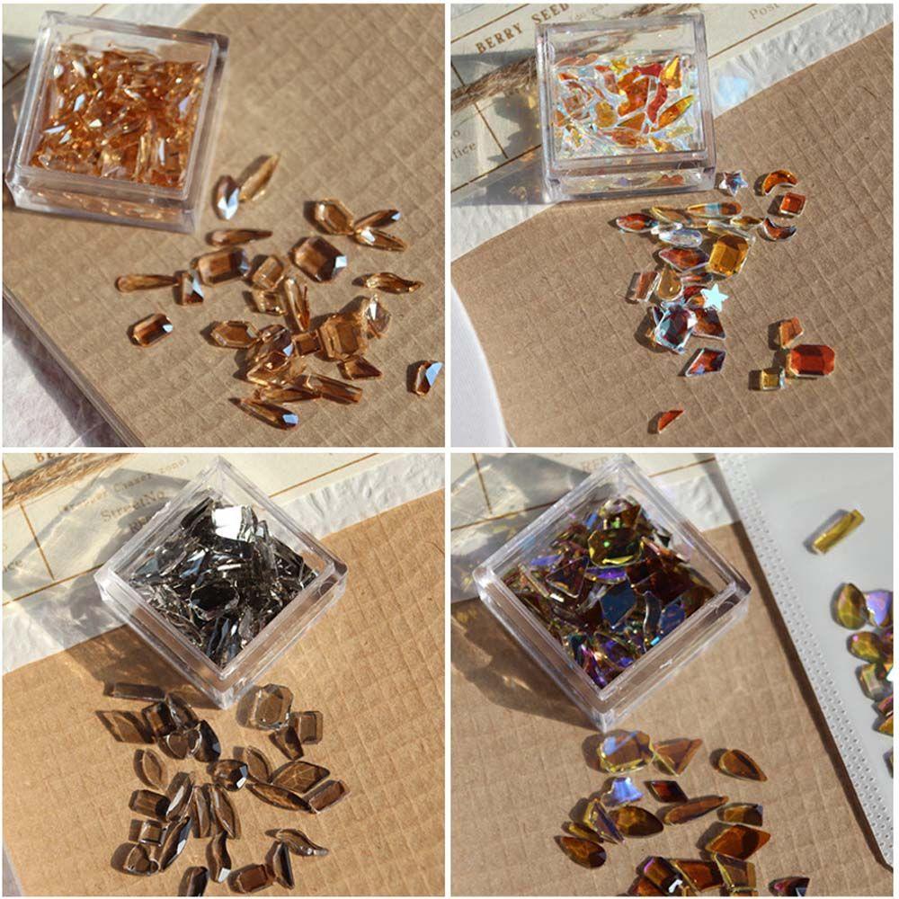 Set 50 Phụ Kiện Trang Trí Móng Tay 3D Nhiều Màu Sắc|Phụ Kiện Trang Trí Móng Tay Xinh Xắn