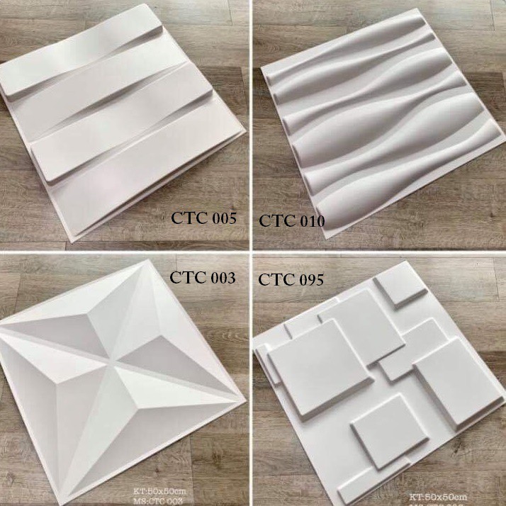 TẤM ỐP TƯỜNG 3D PVC CAO CẤP GIÁ RẺ