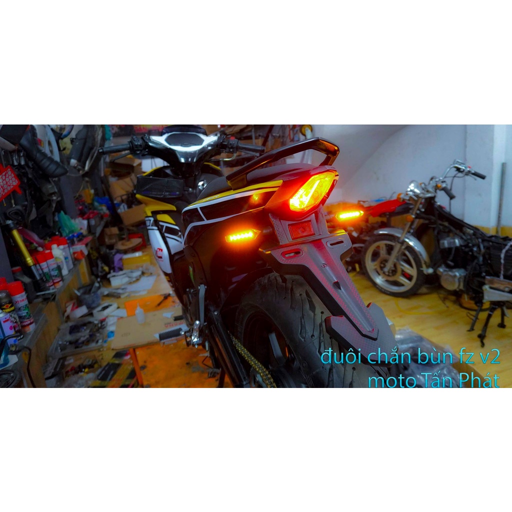 Rè kiểu FZ v2 cho Exciter, chắn bùn sau ex155vva moto tấn phát