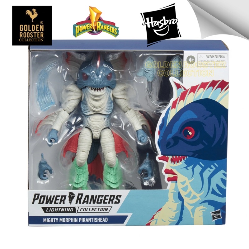 Mô hình nhân vật Hasbro Power Rangers Lightning Collection Mighty Morphin Pirantishead Figure