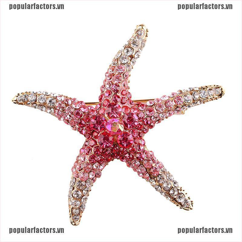 Ghim cài áo hình biển sang trọng thời trang