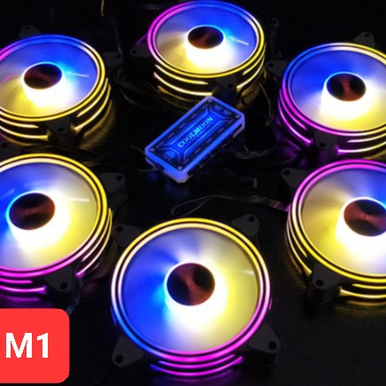 QUẠT LED - FAN LED MÁY TÍNH CASE RGB SIÊU ĐẸP,ẢO MA CANADA