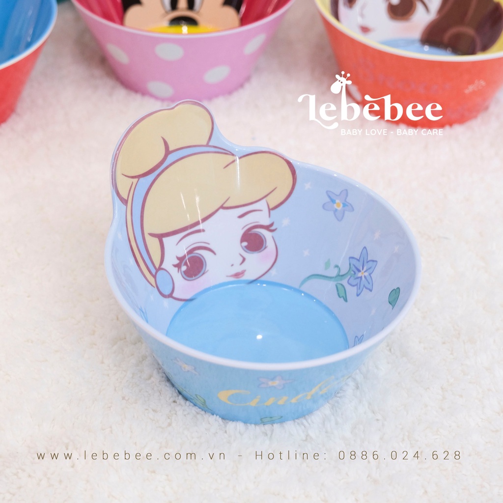 Chén/ Bát ăn nhựa Melamine họa tiết 3D nổi đáng yêu cho bé – Lebebee