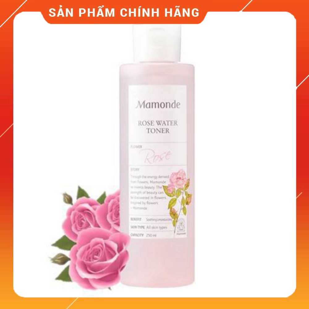 Nước hoa hồng Mamonde Rose Water Toner Hàn Quốc