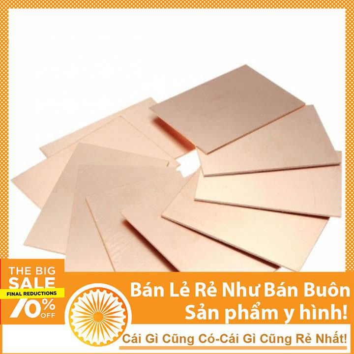 Phíp đồng làm mạch điện tử  10X15 CM 1.2MM