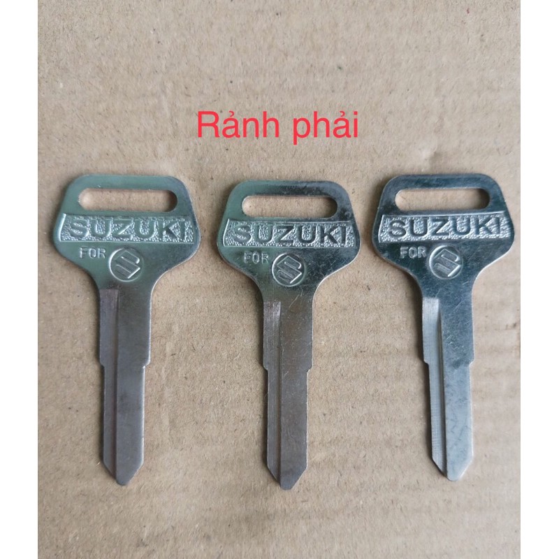 Phôi chìa khoá SUZUKI ( rảnh phải , combo 3 chìa )