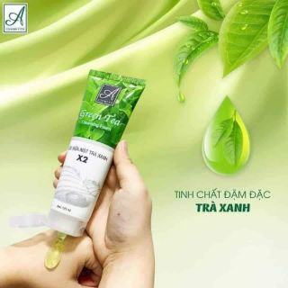 Sữa rửa mặt trà xanh chữ A x2